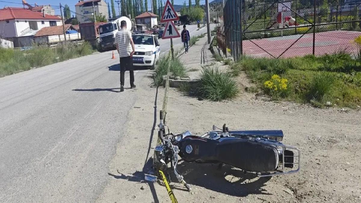 Hisarcık’ta Motosiklet Kazası: Genç Ağır Yaralandı
