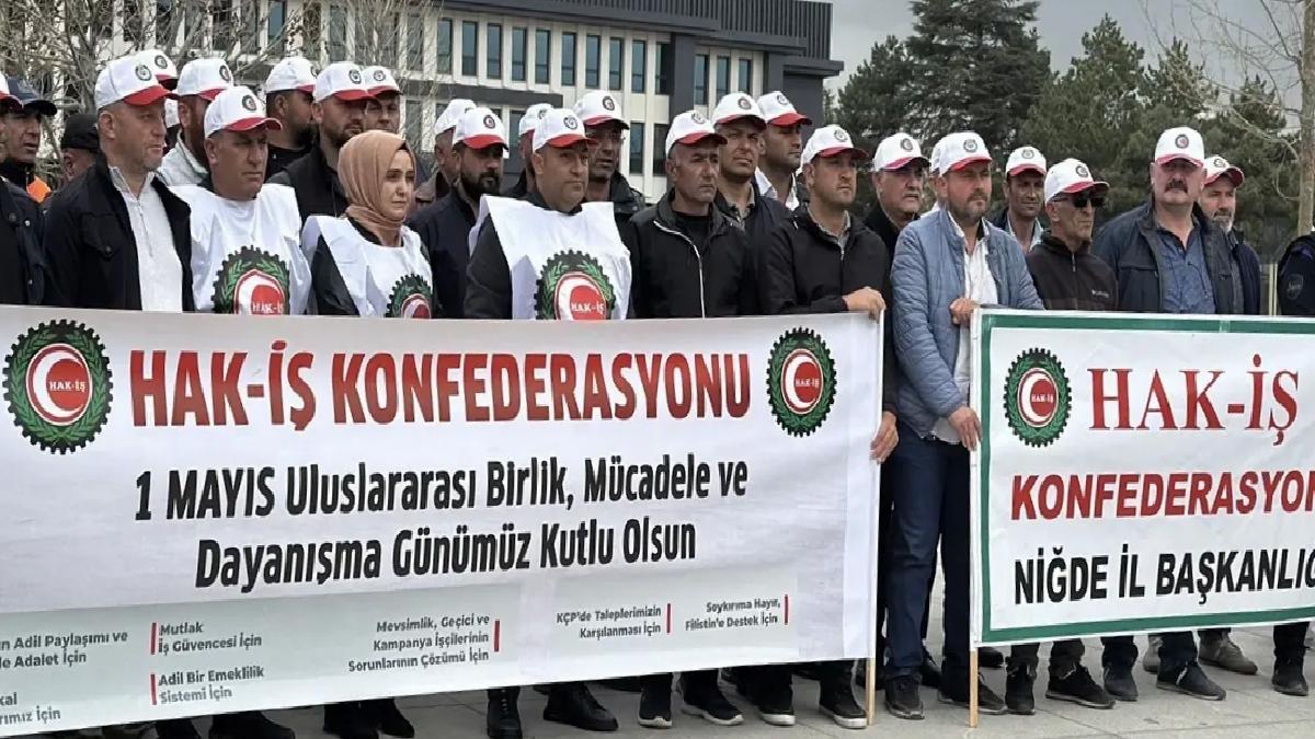 İç Anadolu’da 1 Mayıs Emek ve Dayanışma Günü kutlandı