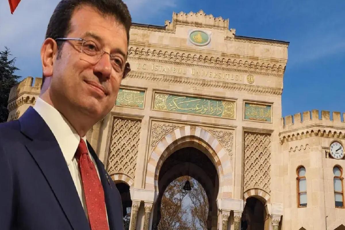 İmamoğlu’nun diploması üniversitenin veri tabanından silindi