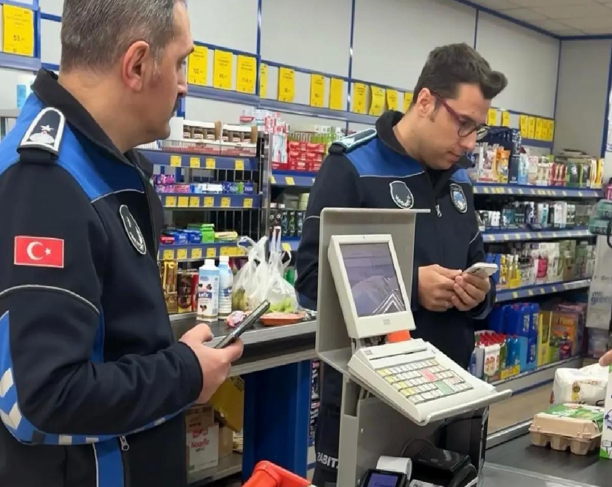İnegöl Belediyesi Zabıta Müdürlüğü Marketlerde Kapsamlı Denetim Gerçekleştirdi