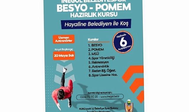 İnegöl Belediyesi’nden Gençlere Destek: “Hayaline Belediyen İle Koş”
