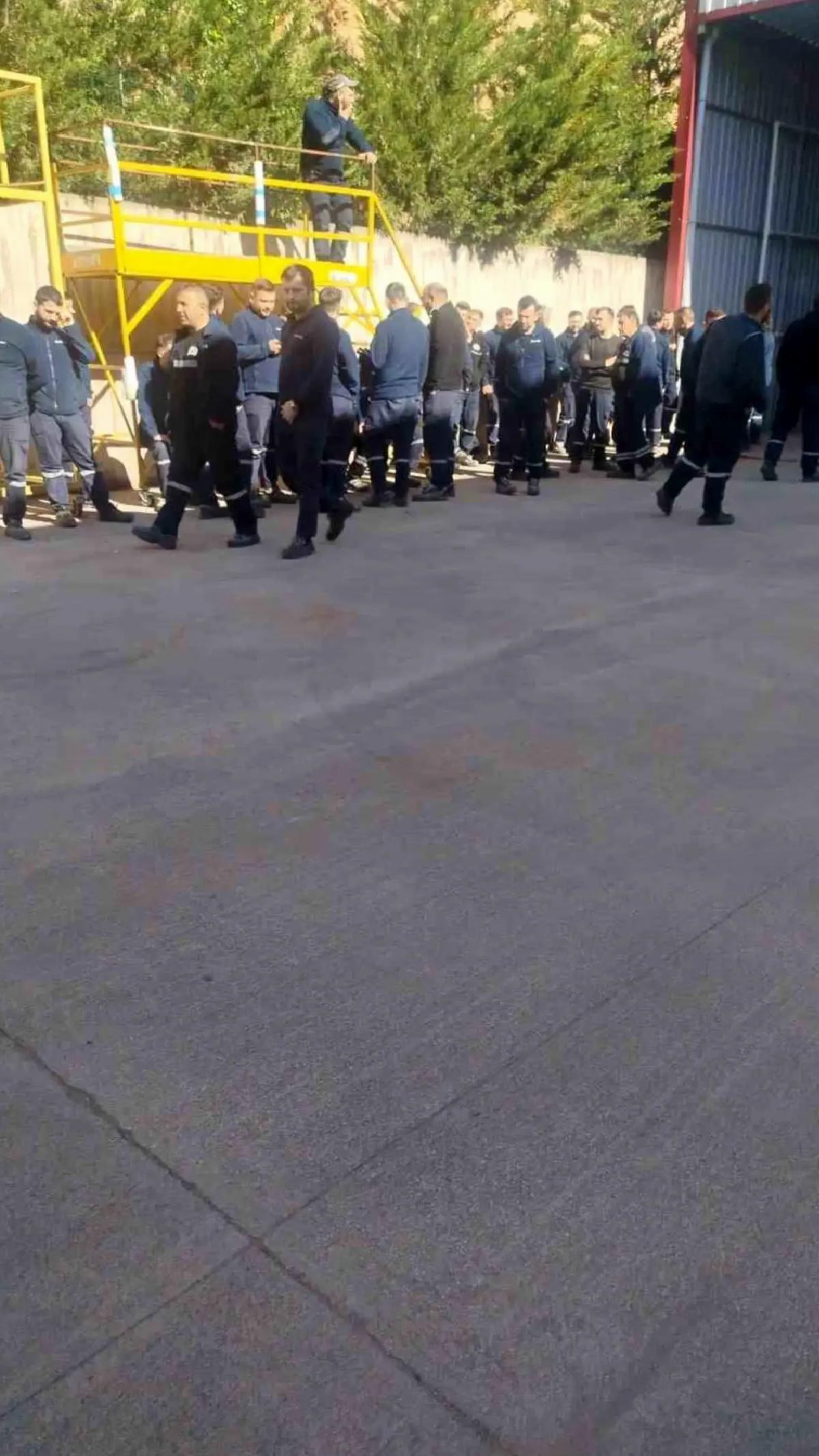 İnegöl’de AKİA Fabrikası’nda Grev