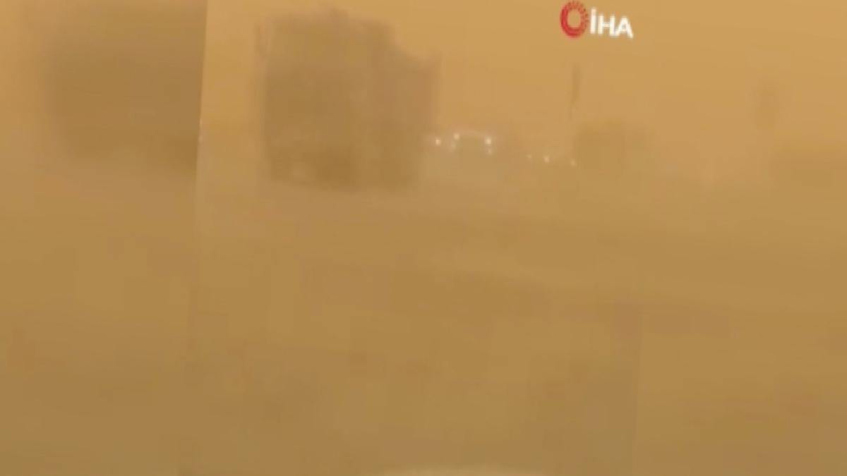 Irak’ta kum fırtınası etkili oldu