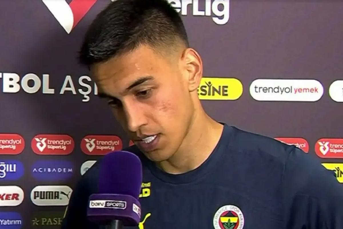 İrfan Can Eğribayat Beşiktaş derbisi sonrası üzüntüden konuşamadı