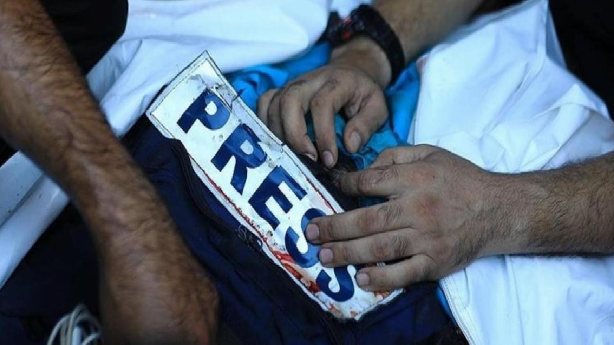 İsrail’in Gazze’de öldürdüğü gazeteci sayısı 215’e çıktı