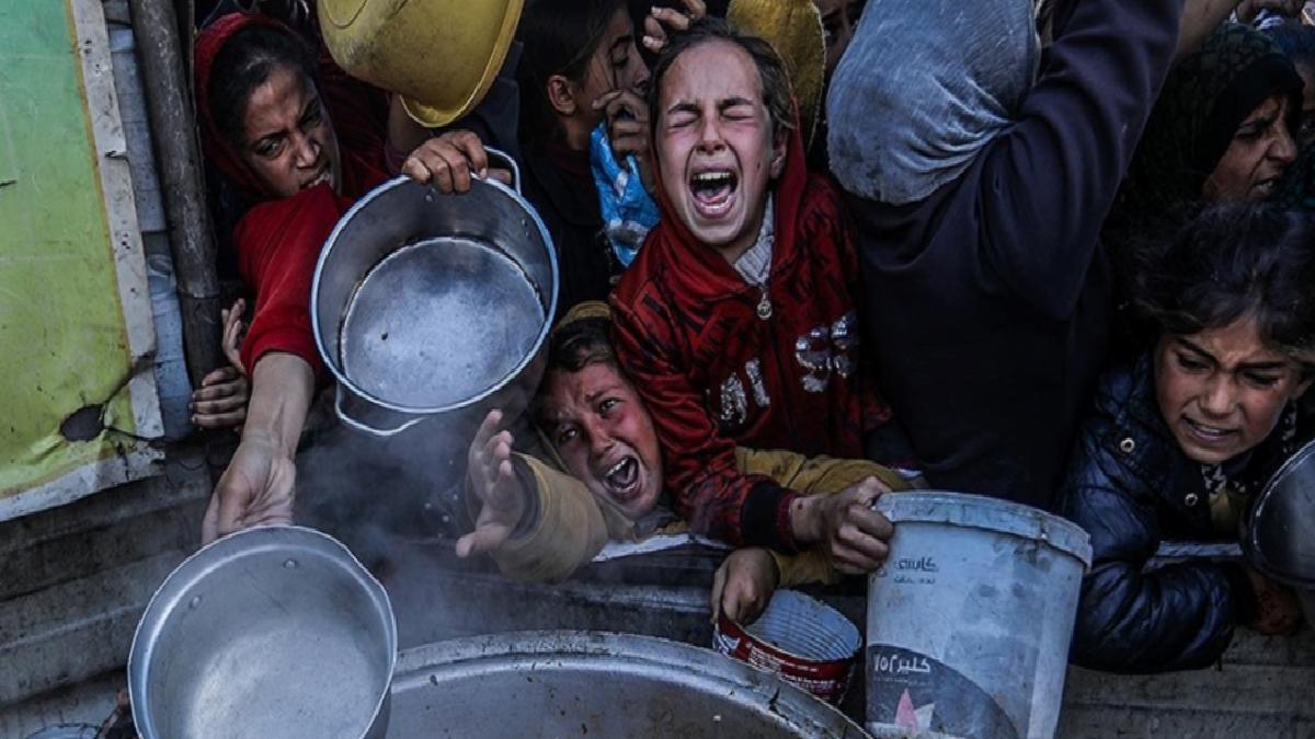 İsrail’in yardım girişini engellediği Gazze’de binlerce çocuk açlıktan ölebilir