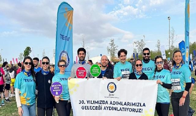 İstanbul Yarı Maratonu kapsamında başlatılan kampanyayla 117 TEGV’li çocuğa eğitim desteği sağlandı