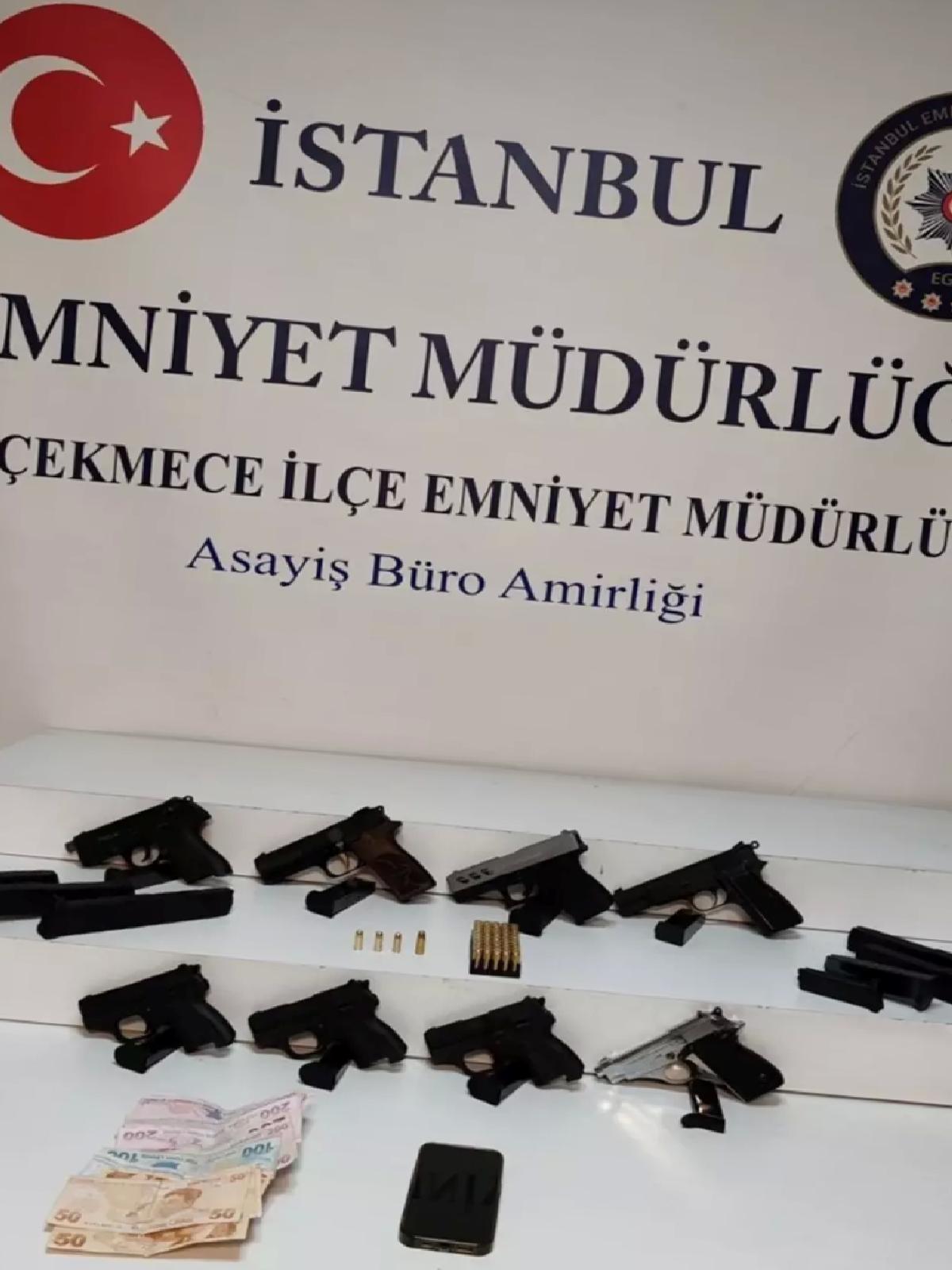İstanbul’da Silah Ticaretine Operasyon