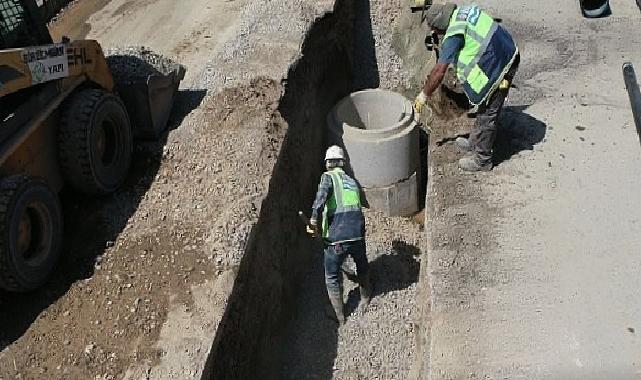İSU’nun Gölcük Çiftlik Mahallesi’ndeki Altyapı Çalışmaları Tüm Hızıyla Sürüyor