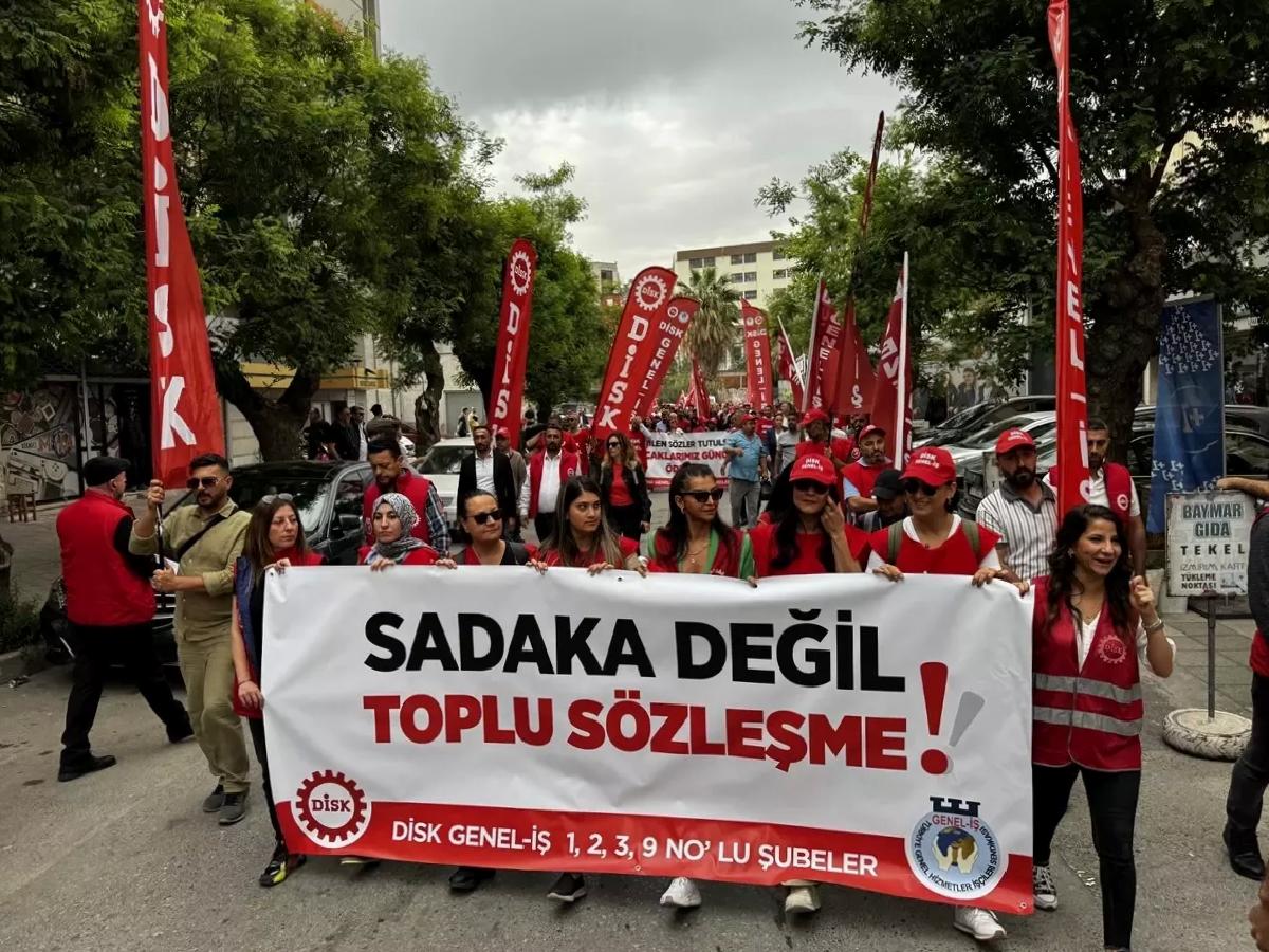 İzmir’de Grev Başladı