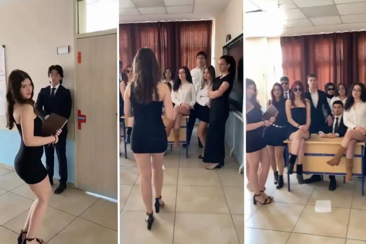 İzmir’de lise öğrencilerinin çektiği video izleyenleri ikiye böldü