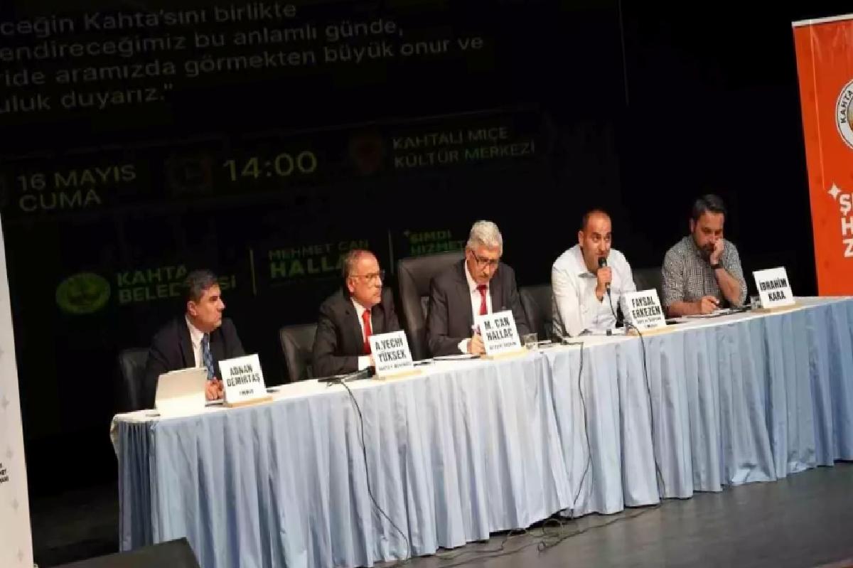 Kahta Belediyesi’nden Eski Çarşı Kentsel Dönüşüm Toplantısı