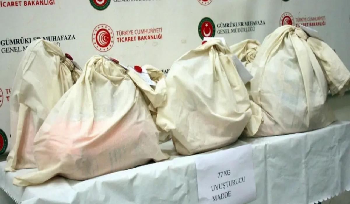 Kapıkule’de Uyuşturucu Operasyonu: 77 Kilo Hap Ele Geçirildi