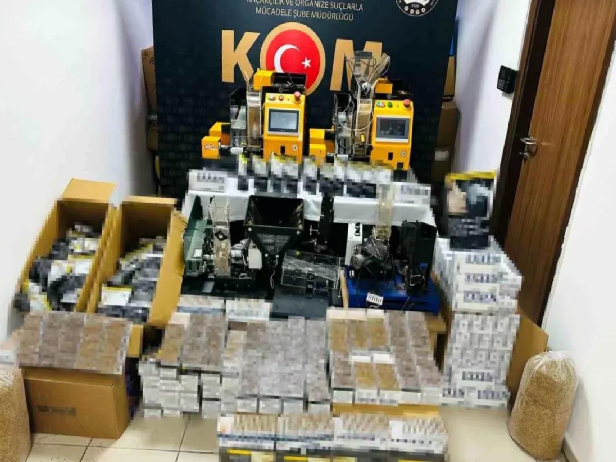 Karabük’te Kaçak Tütün Operasyonu