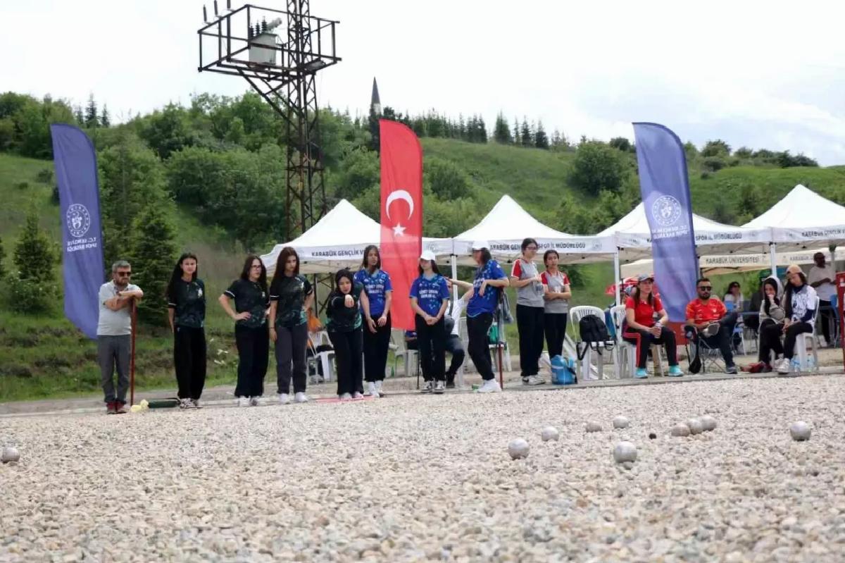 Karabük’te Okul Sporları Bocce Müsabakaları
