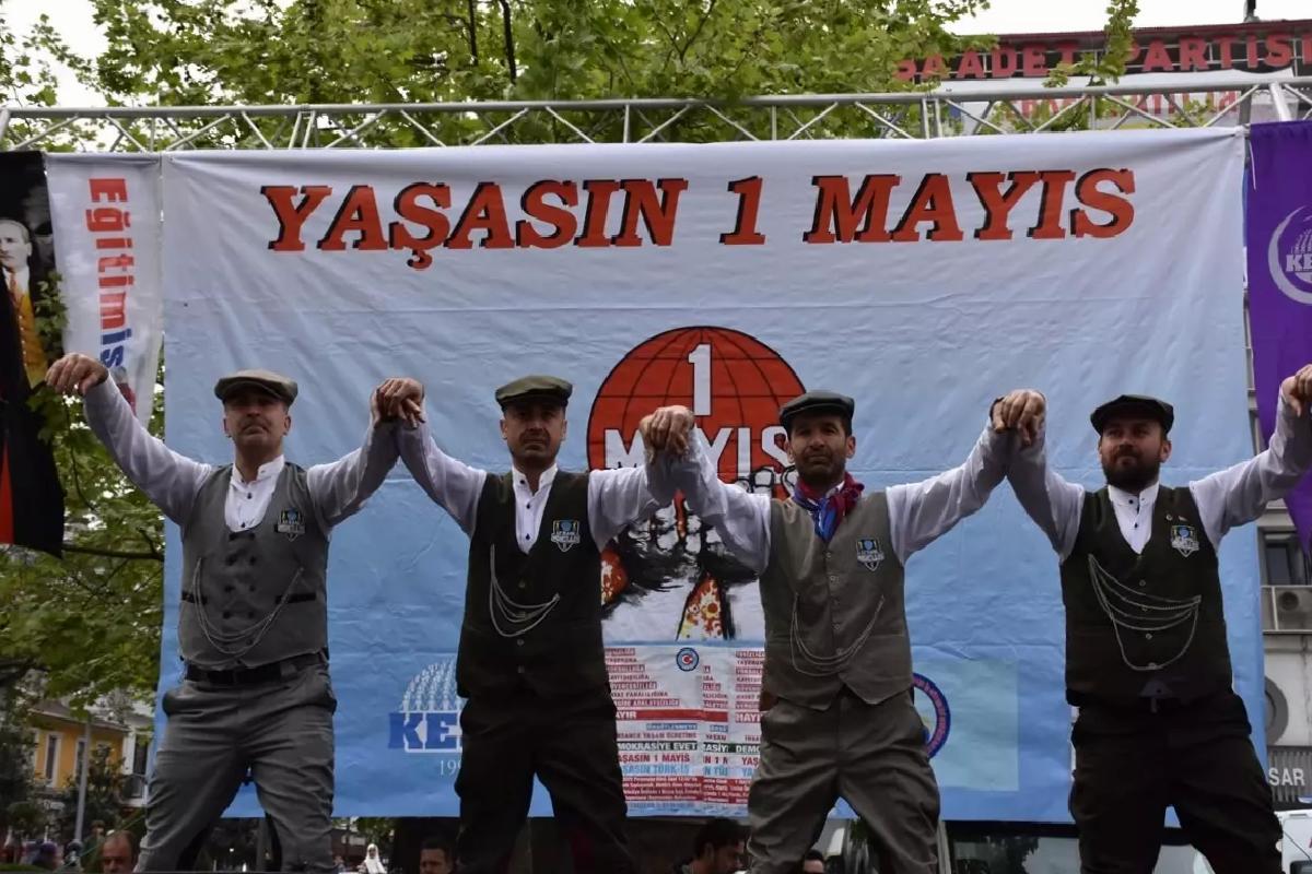 Karadeniz’de 1 Mayıs Emek ve Dayanışma Günü Coşkuyla Kutlandı
