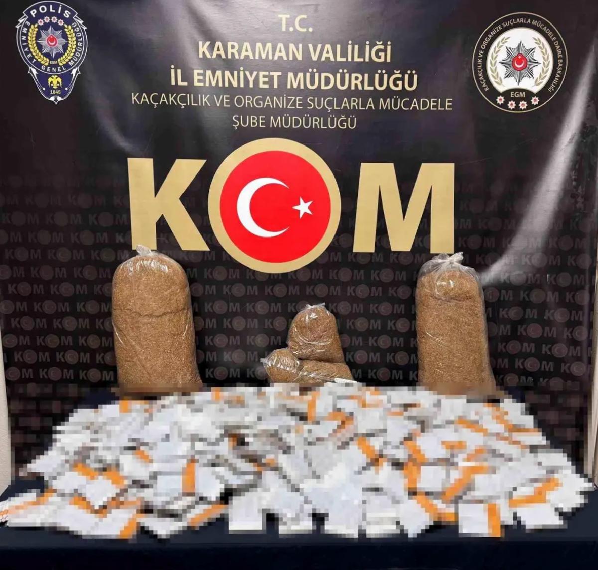 Karaman’da Uyuşturucu ve Silah Operasyonu