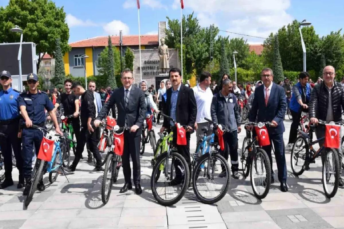 Karapınar’da Bisiklet Turu Etkinliği