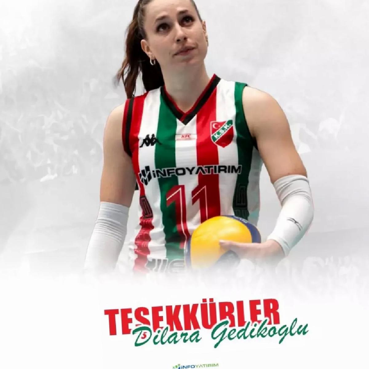 Karşıyaka Voleybol’dan Dilara Gedikoğlu’na Veda