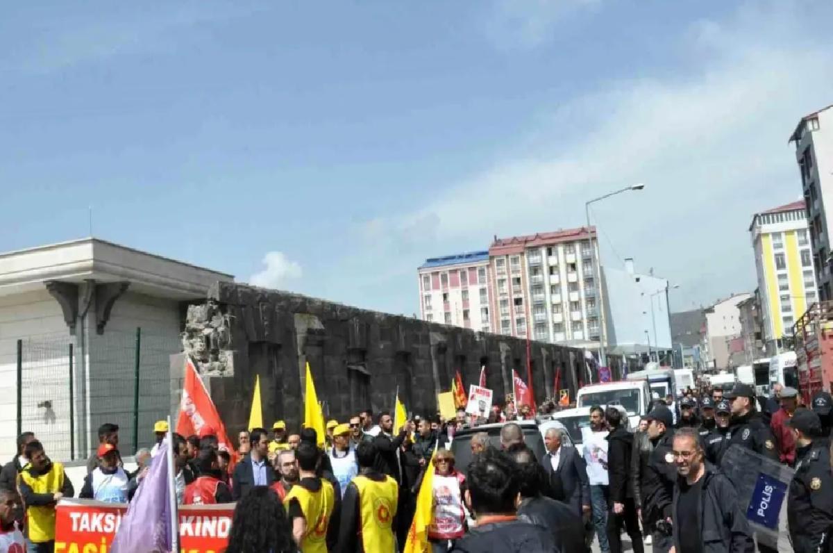 Kars’ta 1 Mayıs’da Polis ile Gerginlik