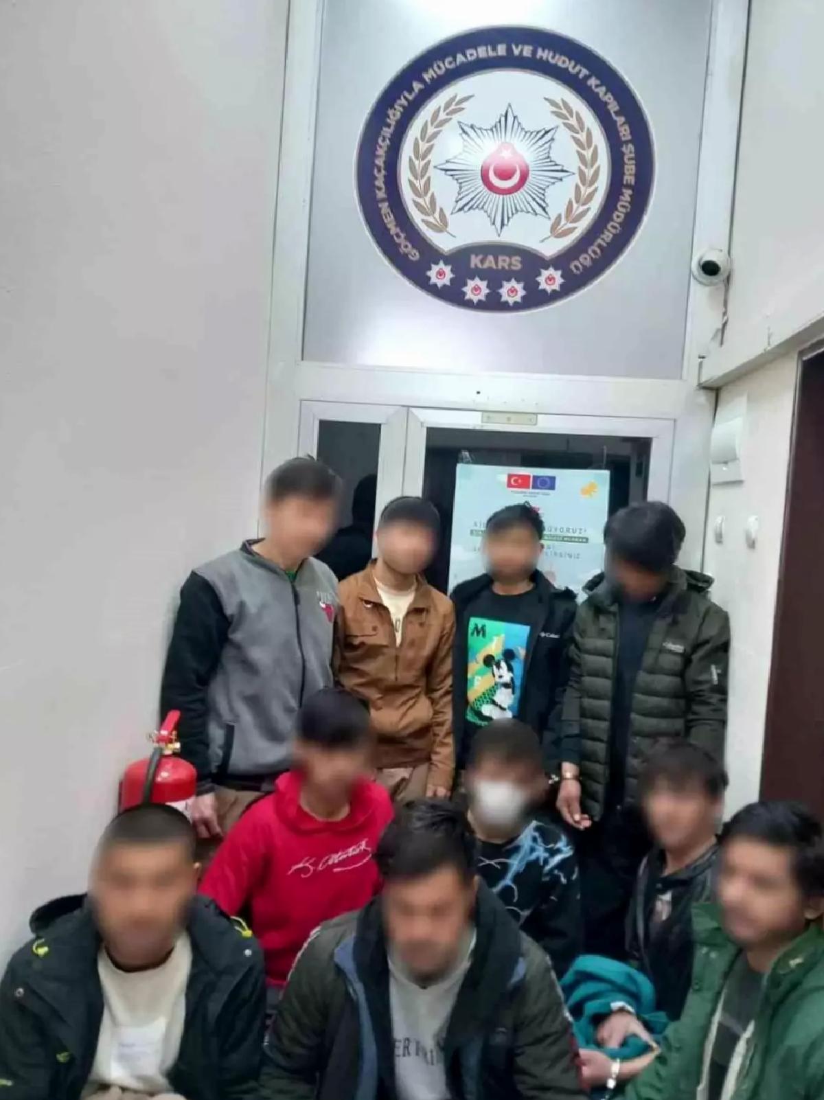 Kars’ta Göçmen Kaçakçılığına Operasyon
