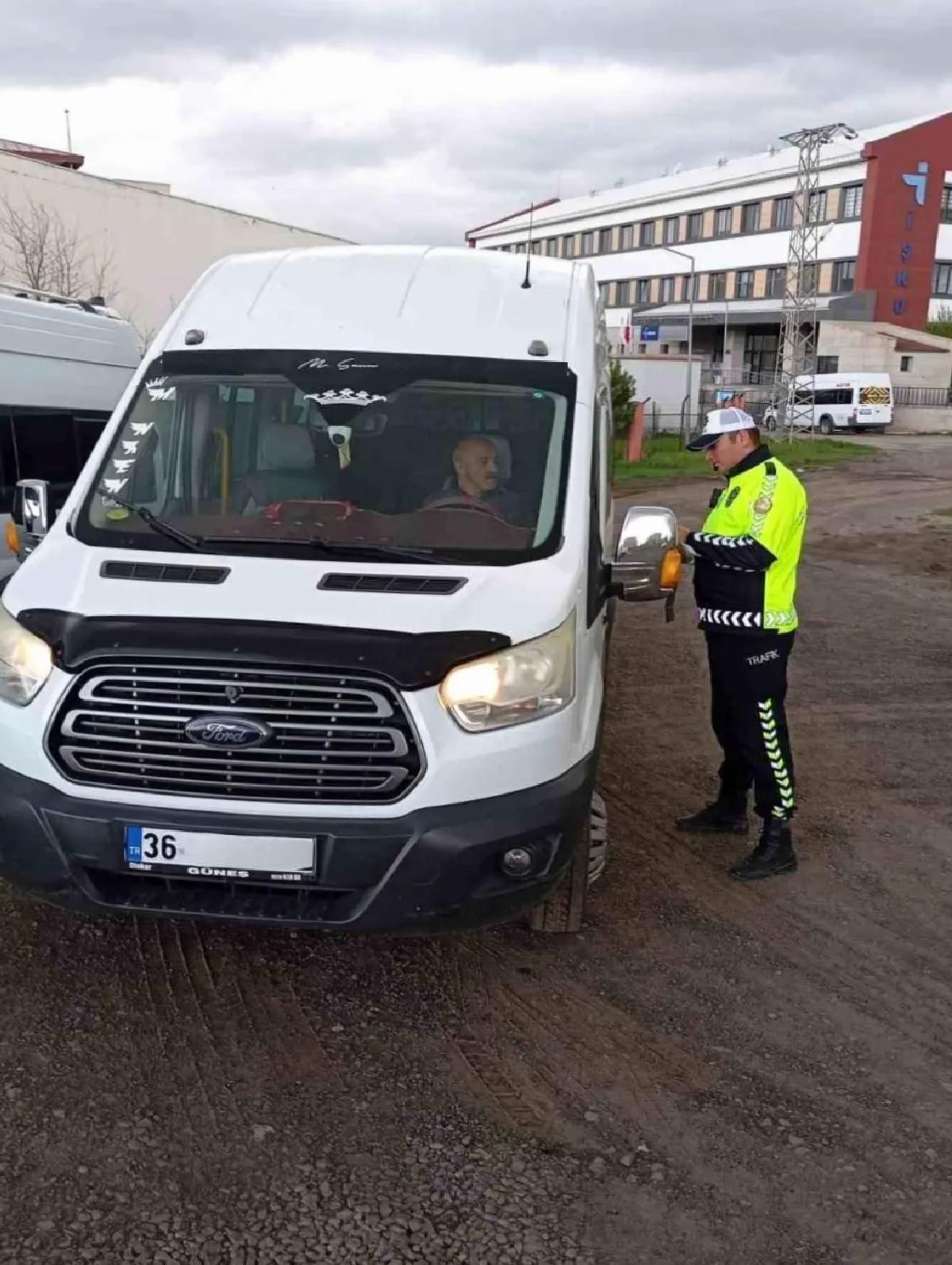 Kars’ta Servis Denetimleri Artırıldı