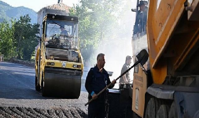 Kartepe’de Asfalt Çalışmaları Aralıksız Devam Ediyor