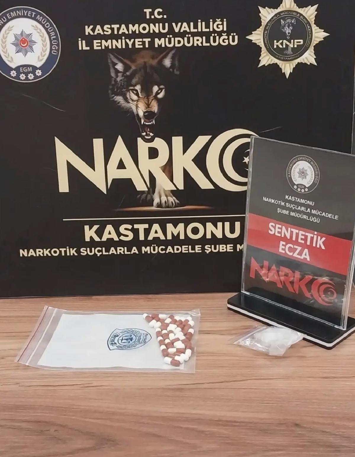 Kastamonu’da Uyuşturucu Operasyonu