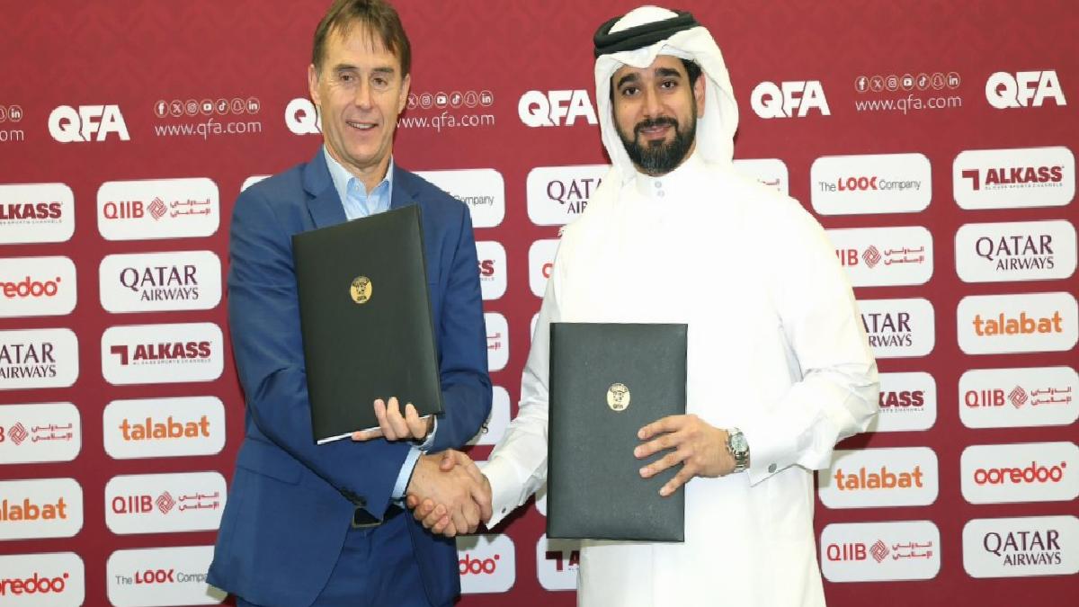 Katar Milli Futbol Takımı’nda Julen Lopetegui dönemi başladı