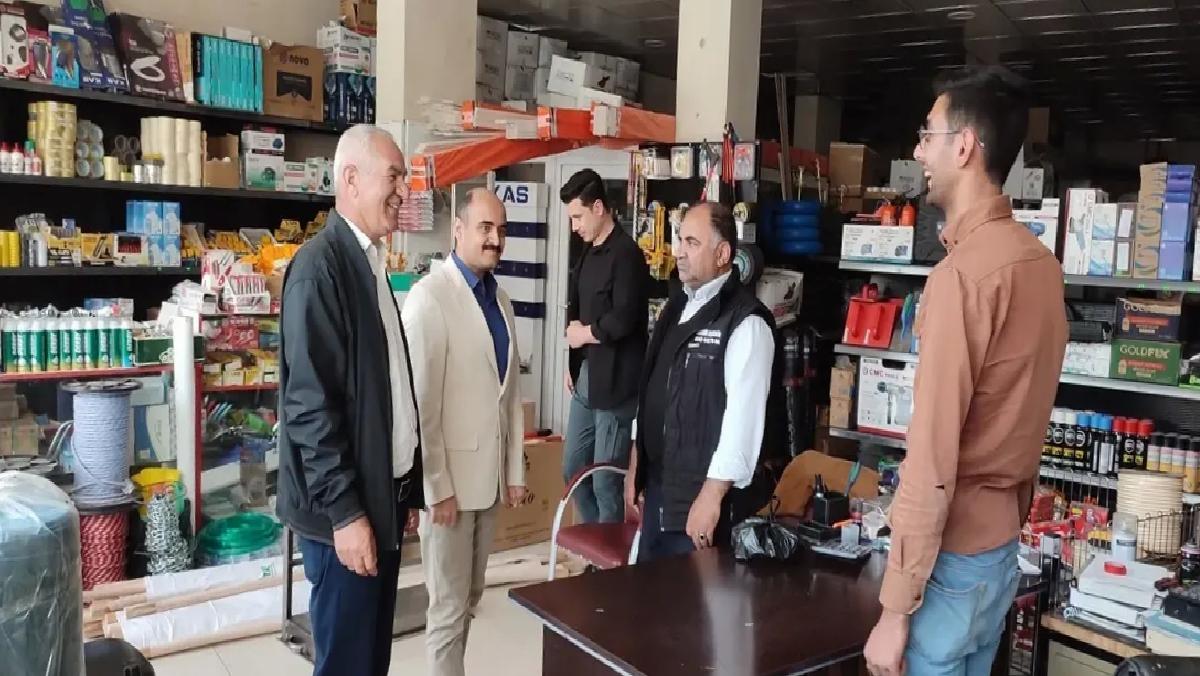 Kaymakam Altınöz Esnafı Ziyaret Etti
