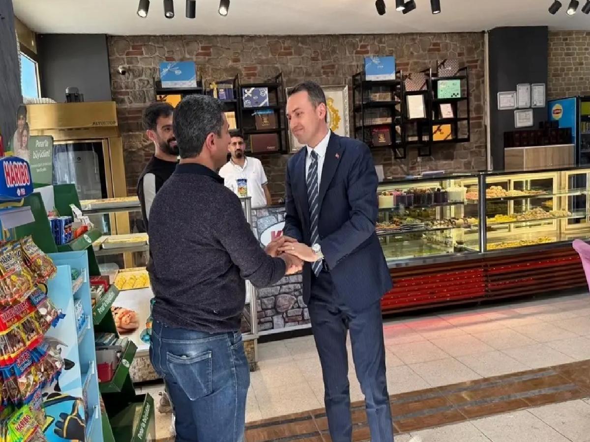 Kaymakam Bakan Esnafı Ziyaret Etti