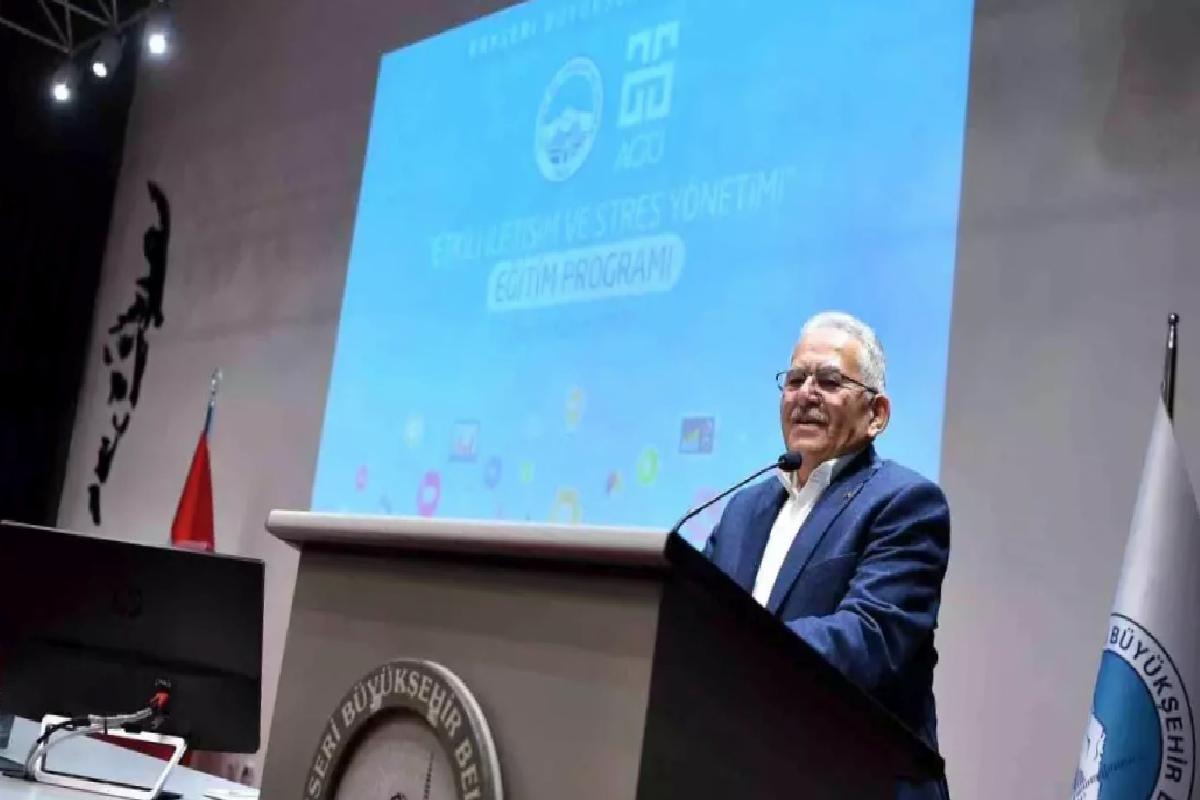 Kayseri Büyükşehir Belediyesi’nde Etkili İletişim ve Stres Yönetimi Eğitimi Düzenlendi
