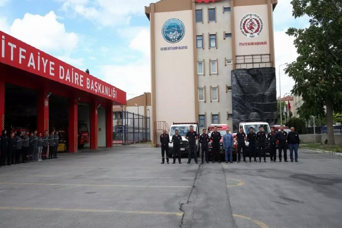 Kayseri İtfaiyesi Nisan’da 567 Olayda Müdahale Etti