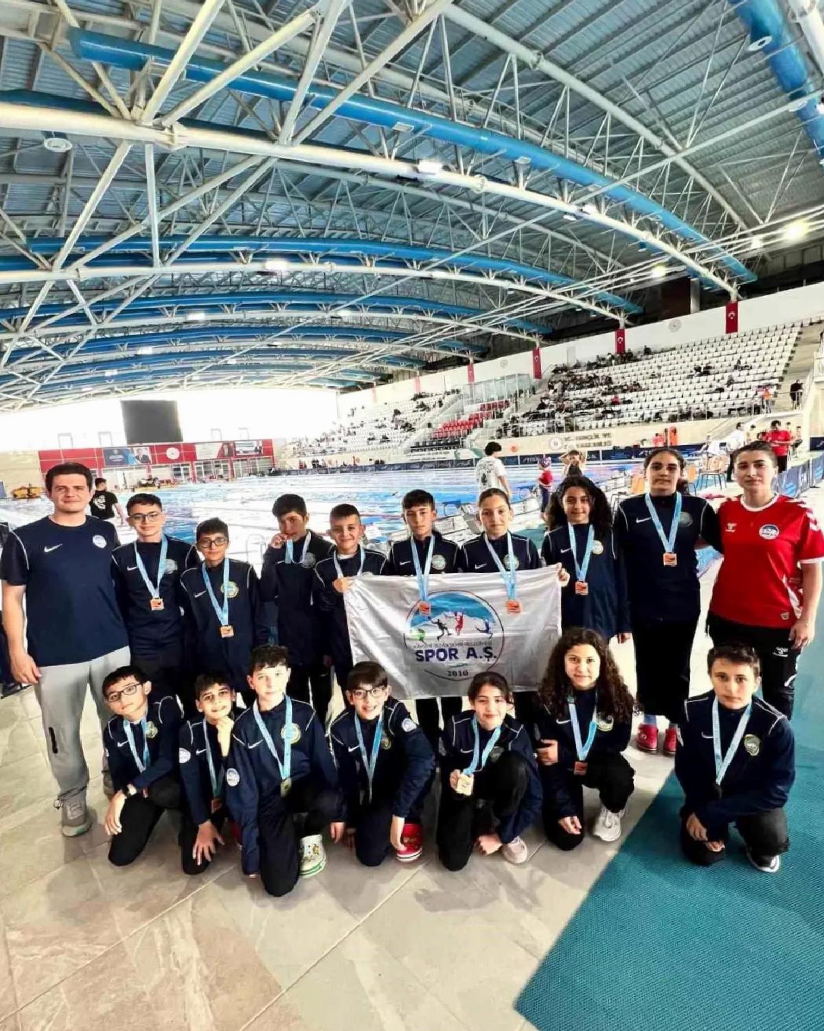 Kayseri Spor A.Ş. Eskişehir’de Yüzme Müsabakalarında Başarı Elde Etti