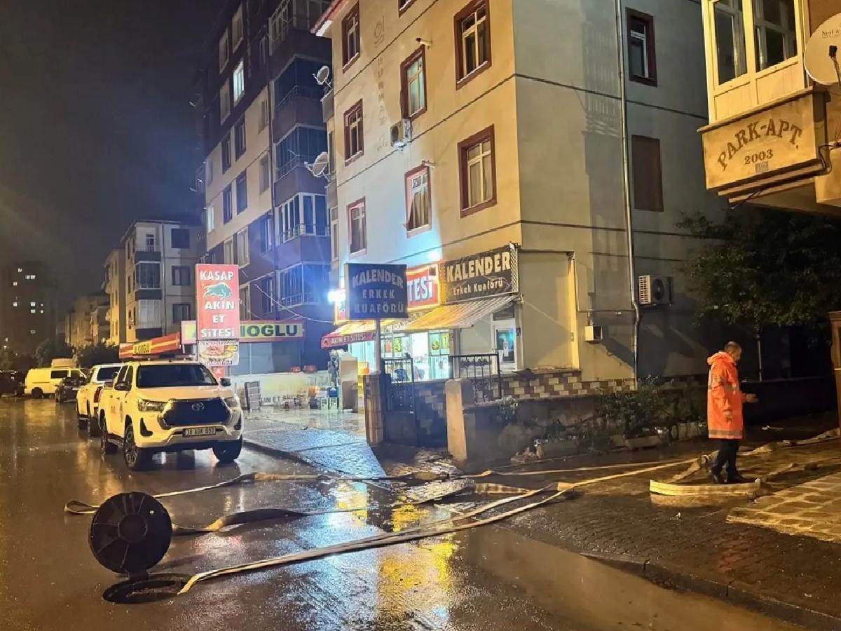 Kayseri’de Sağanak Yağış