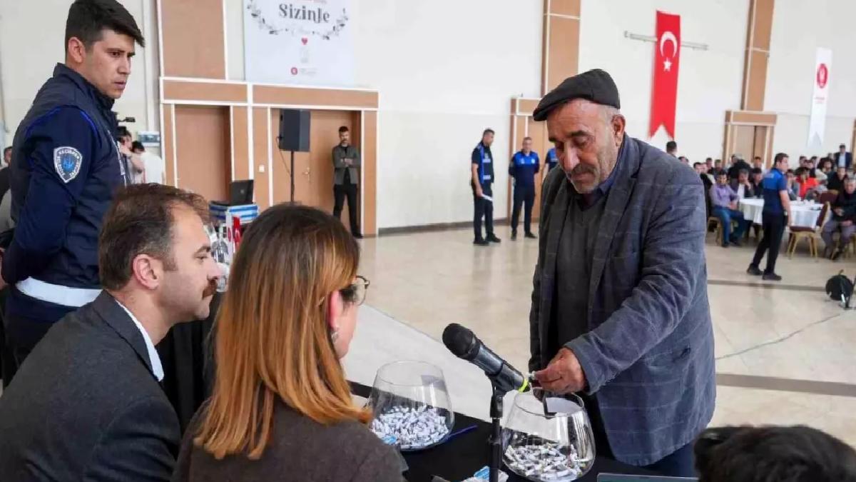 Keçiören’de Kurban Çadırları Kura ile Belirlendi