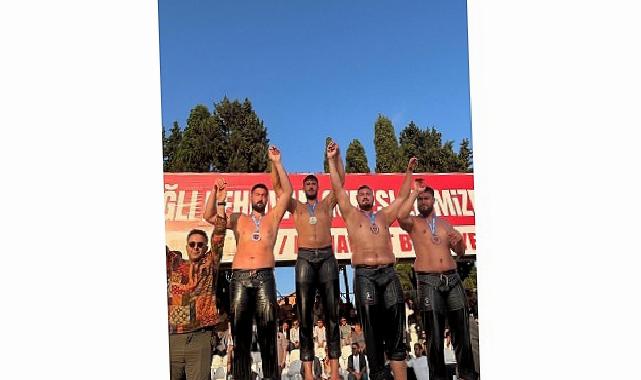 Kemer Belediye güreşçisinden üçüncülük