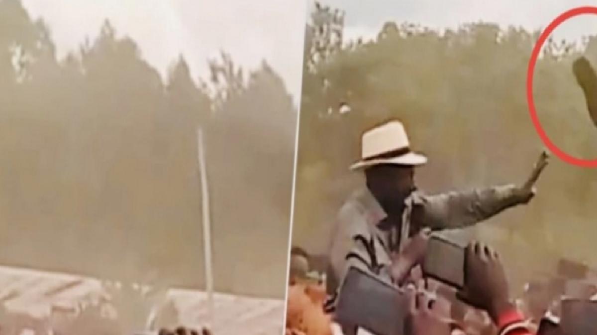 Kenya Devlet Başkanı Ruto’ya mitingde ayakkabı fırlatıldı