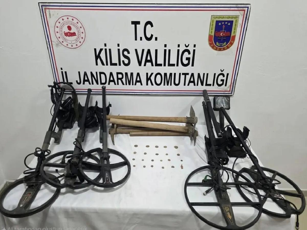Kilis’te Kaçak Kazı Operasyonu