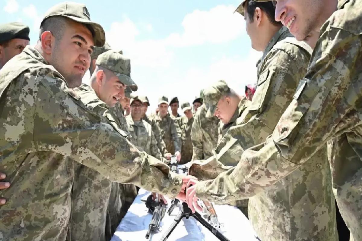 Kırıkkale’de 30 engelli bir günlük askerlik sevinci yaşadı