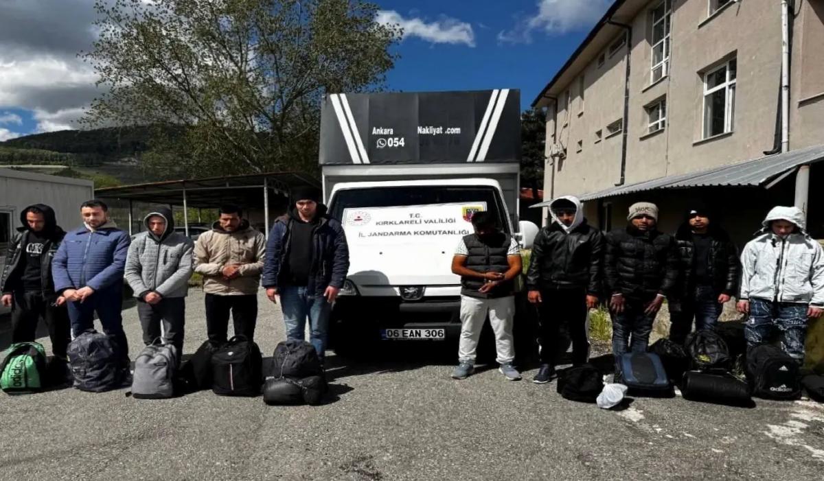 Kırklareli’nde 188 Kaçak Göçmen Yakalandı