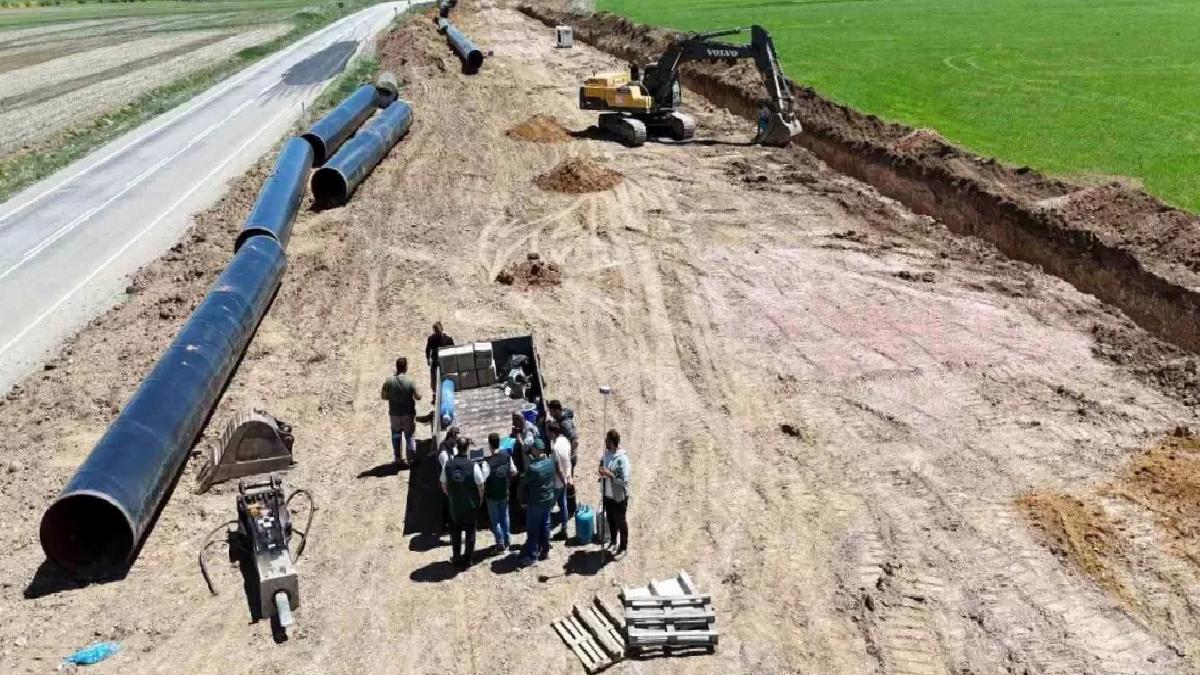 Kırklartepe Barajı’nda Sulama Çalışmaları Devam Ediyor