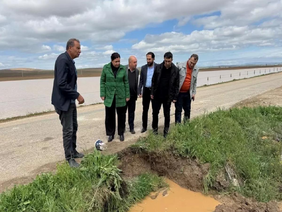 Kırşehir’de Sağanak ve Sel Zararları