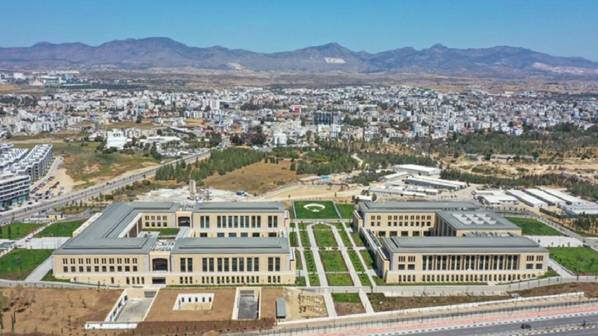 KKTC Cumhurbaşkanlığı Külliyesi, Cumhurbaşkanı Erdoğan’ın katılımıyla bugün açılacak