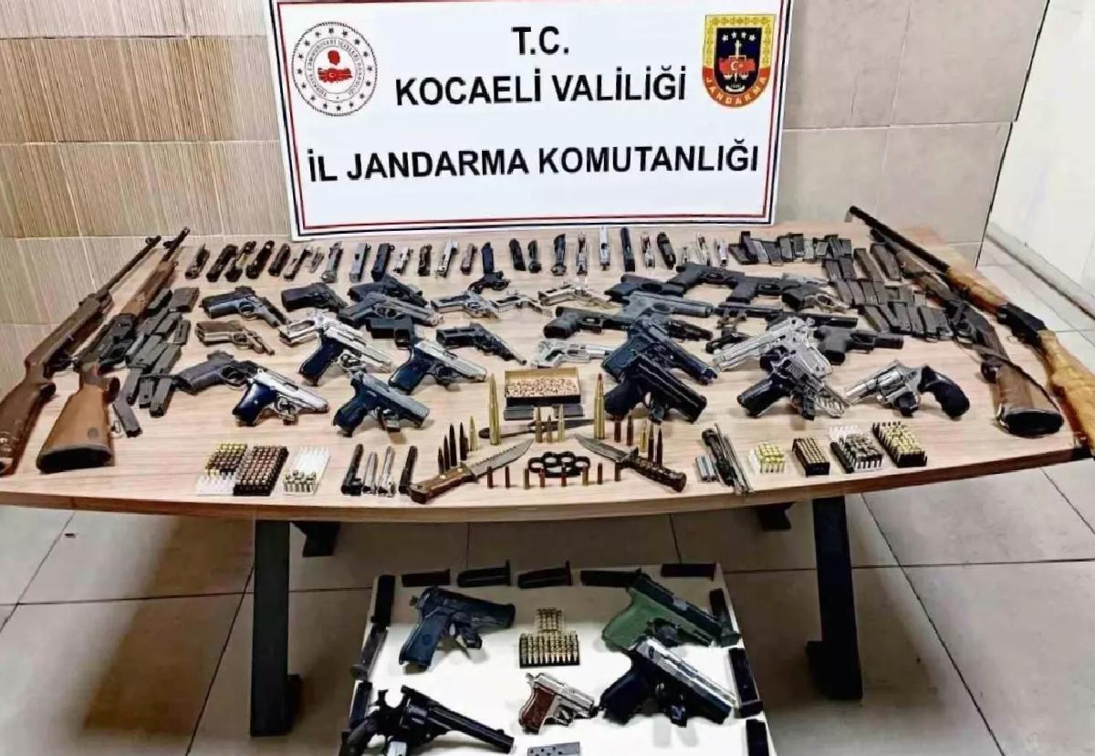 Kocaeli’de Silah Kaçakçılığı Operasyonu