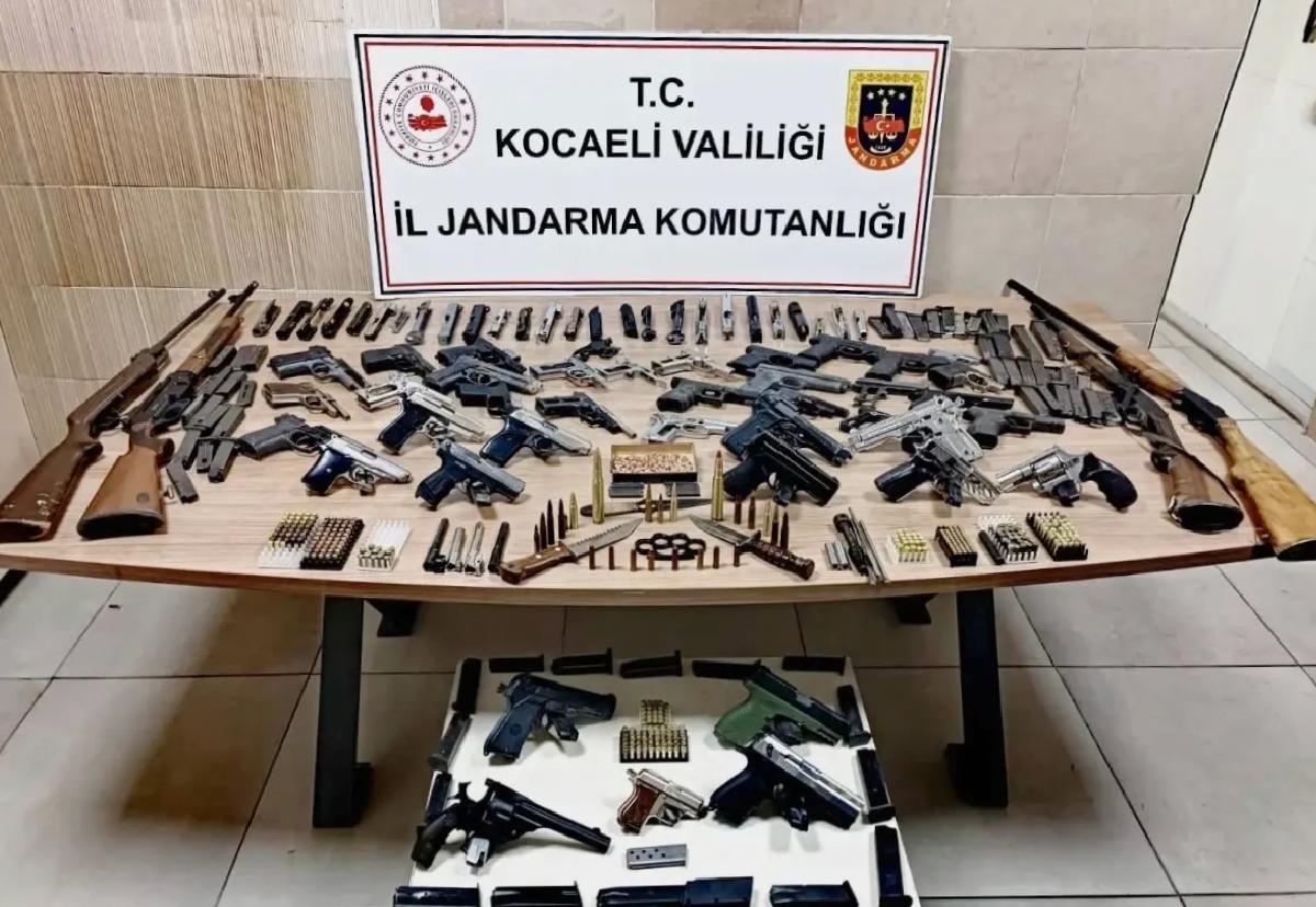 Kocaeli’de Silah Kaçakçılığı Operasyonu