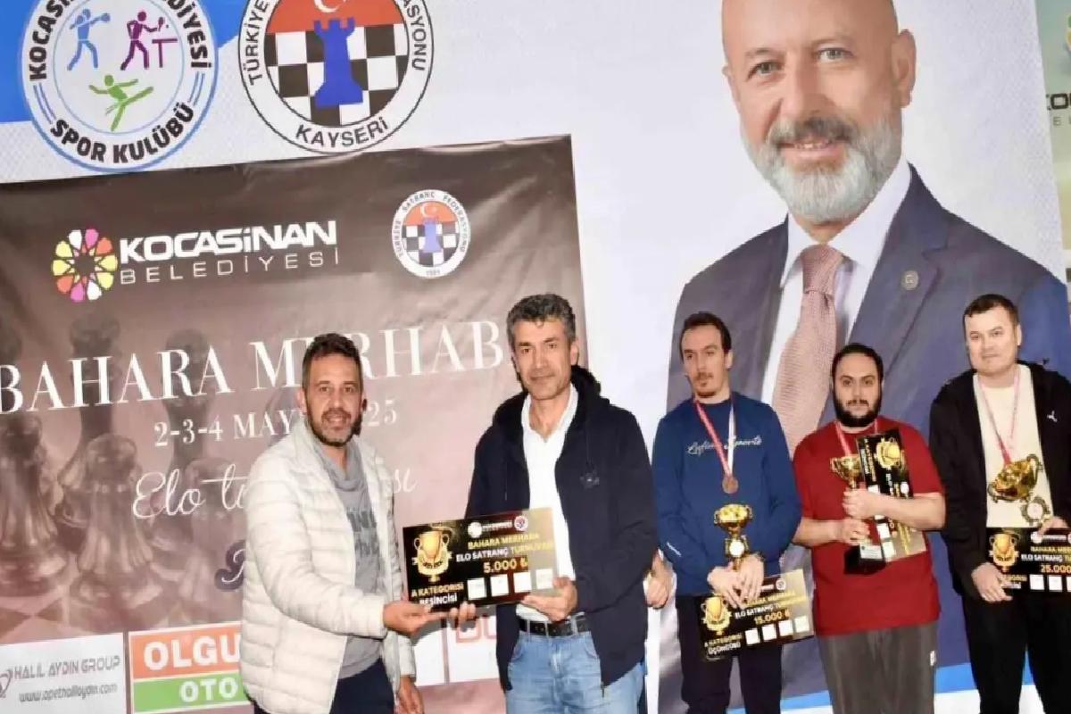 Kocasinan’da Bahara Merhaba Elo Turnuvası Düzenlendi