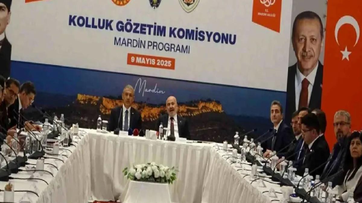 Kolluk Gözetim Komisyonu Toplantısı Mardin’de Yapıldı