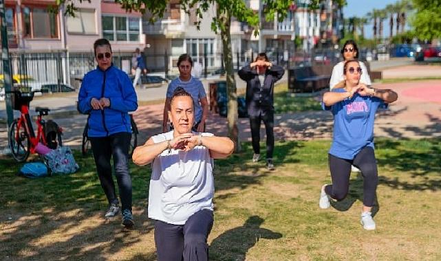 Konak’ta açık havada spor keyfi başladı