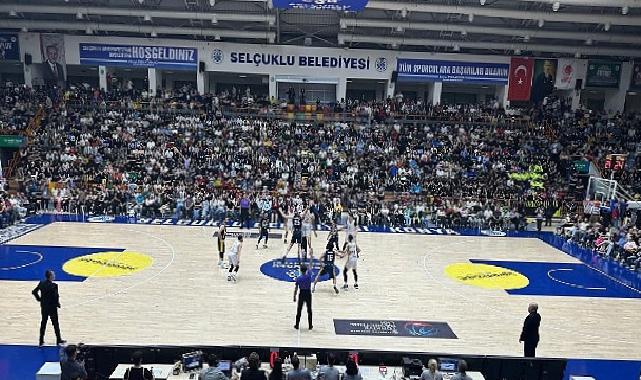 Konya Büyükşehir Belediyespor Yarı Final Serisinde Durumu 1-1 Yaptı